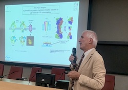 Francesco Di Virgilio talking