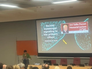 Paola Pizzo introducing Aldebaran Hofer