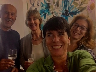 Informal get-together at Carla Scaroni's